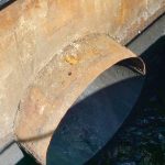 Damaged Sewer Pipe