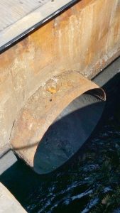 Damaged Sewer Pipe