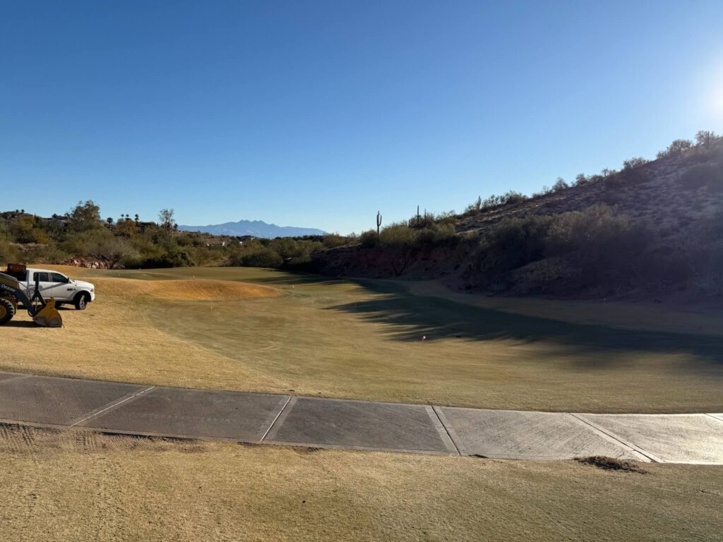 Golf course repair