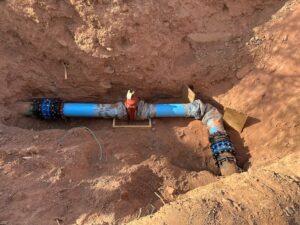 Pipe rehab 90 degree angle