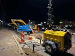 NIghttime Municipal Pipeline Rehabilitation