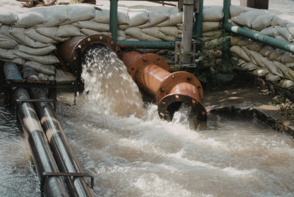 industrial wastewater pipes